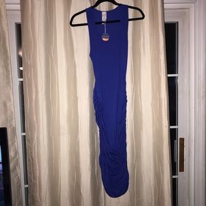 Royal blue dress